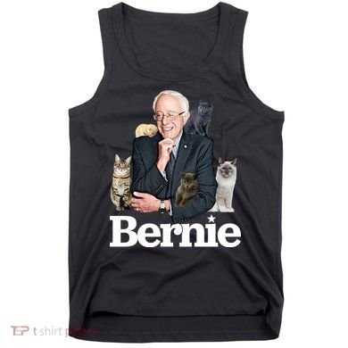 Funny Bernie Sanders Cats Tank Top