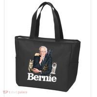 Funny Bernie Sanders Cats Tote Bag thumb 3
