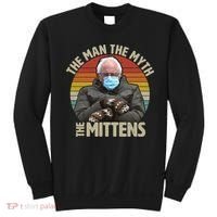 Funny Bernie Sanders Meme The Man The Myth The Mittens Sweatshirt thumb 0