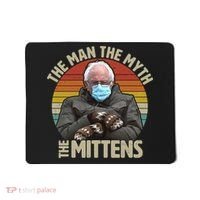 Funny Bernie Sanders Meme The Man The Myth The Mittens Mousepad thumb 0