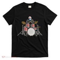 Funny Bernie Sanders Mittens Meme Drummer T-Shirt thumb 0
