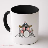 Funny Bernie Sanders Mittens Meme Drummer Coffee Mug thumb 0