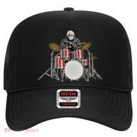 Funny Bernie Sanders Mittens Meme Drummer Hat thumb 0