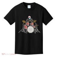 Funny Bernie Sanders Mittens Meme Drummer Kids T-Shirt thumb 0
