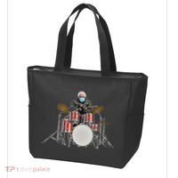 Funny Bernie Sanders Mittens Meme Drummer Tote Bag thumb 3