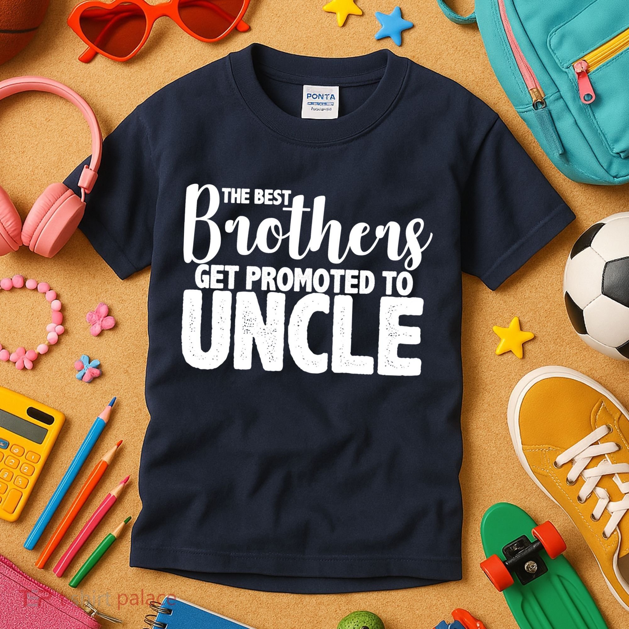 Funny Best Brothers Get Promoted To Uncle Kids T-Shirt