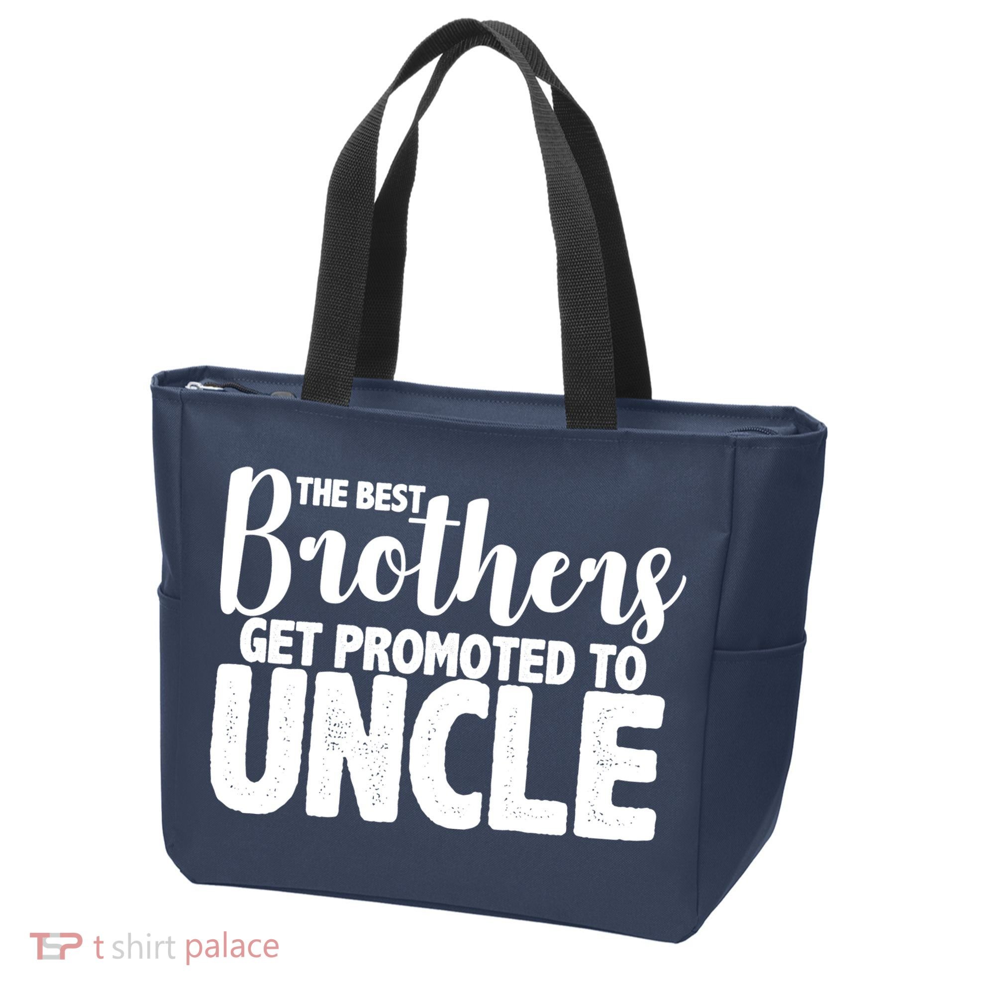 Funny Best Brothers Get Promoted To Uncle Tote Bag
