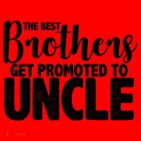 Funny Best Brothers Get Promoted To Uncle Santa Hat thumb 1
