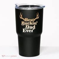 Funny Best Buckin Dad Ever Tumbler thumb 0