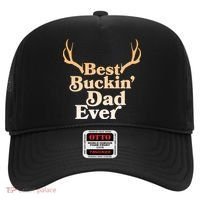 Funny Best Buckin Dad Ever Hat thumb 0