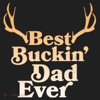 Funny Best Buckin Dad Ever Hat thumb 2