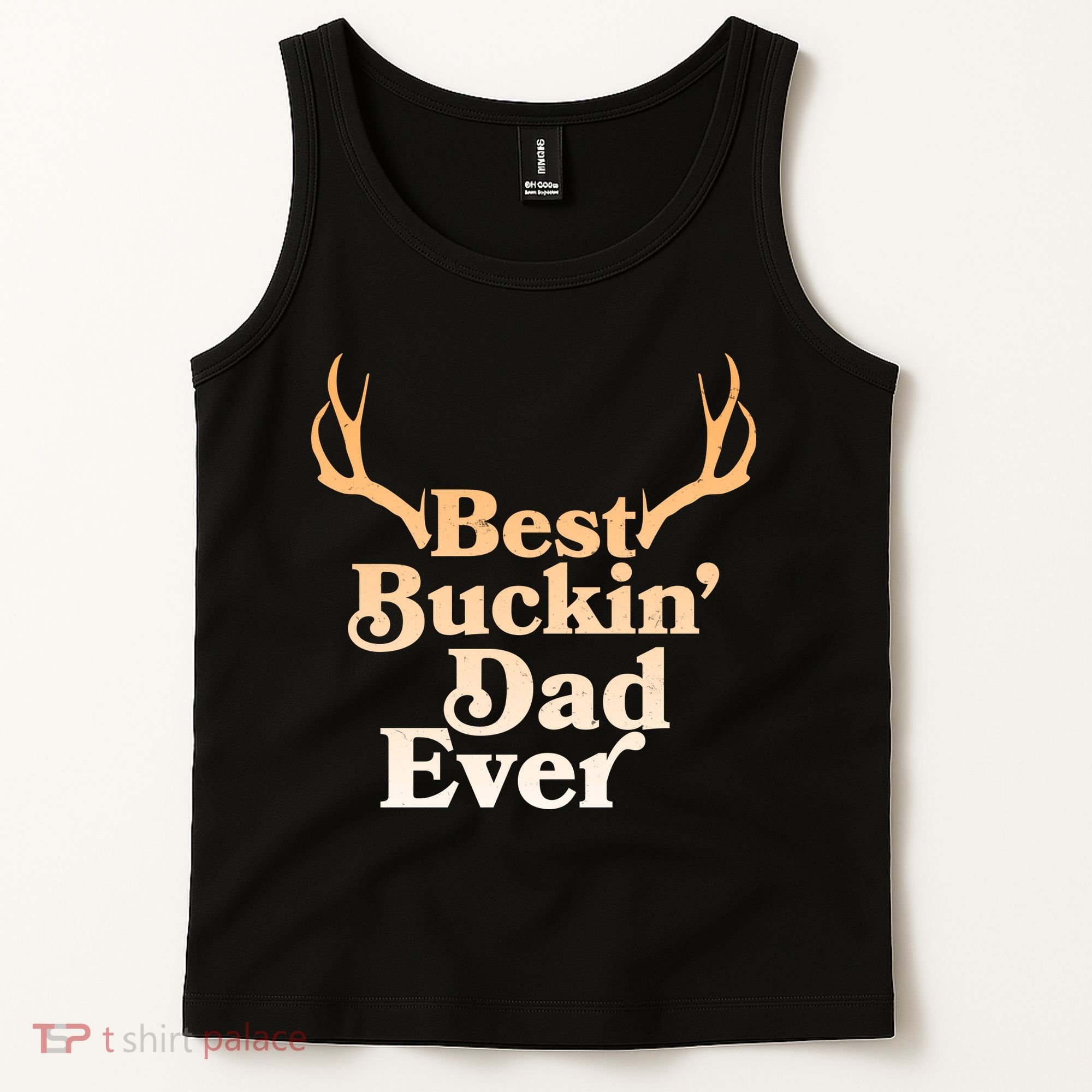 Funny Best Buckin Dad Ever Tank Top