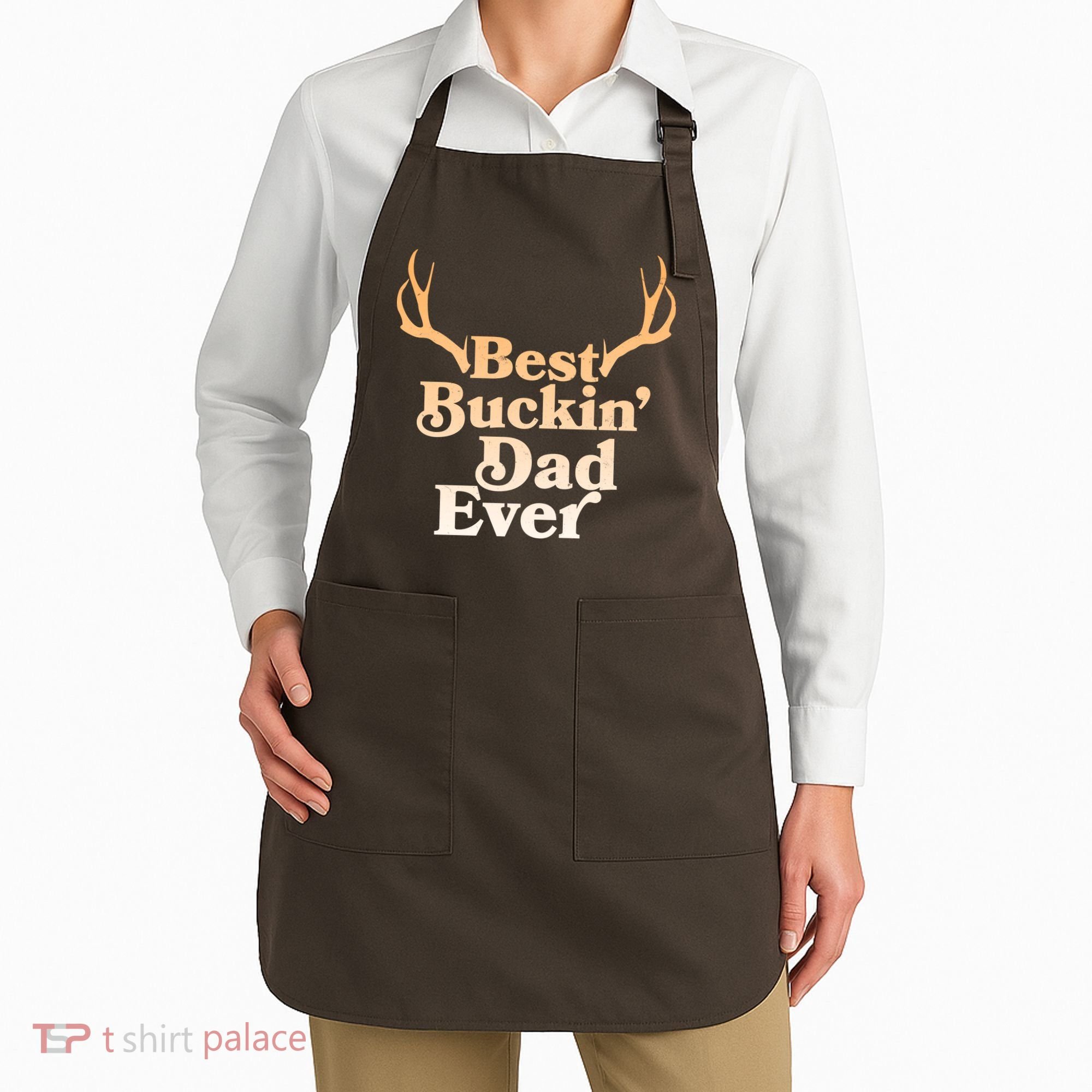 Funny Best Buckin Dad Ever Apron