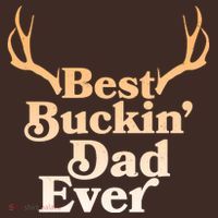 Funny Best Buckin Dad Ever Mousepad thumb 1