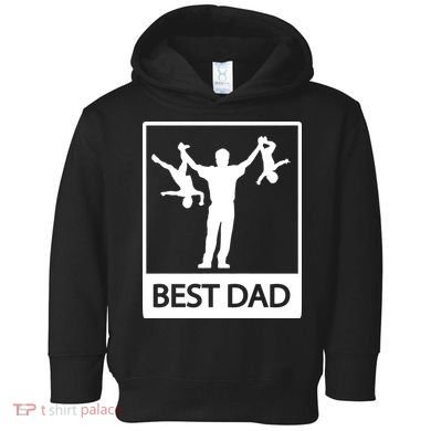 Funny Best Dad Toddler Hoodie