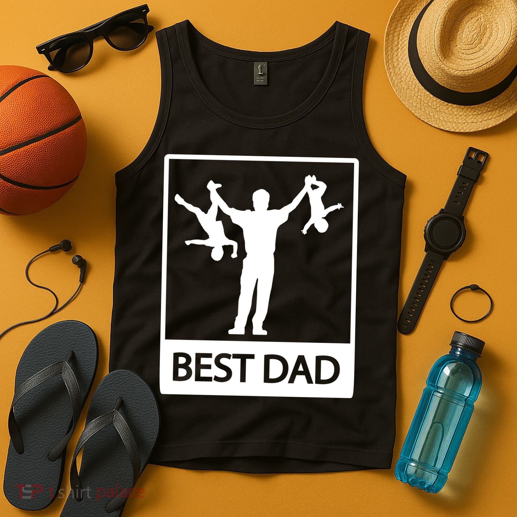 Funny Best Dad Tank Top
