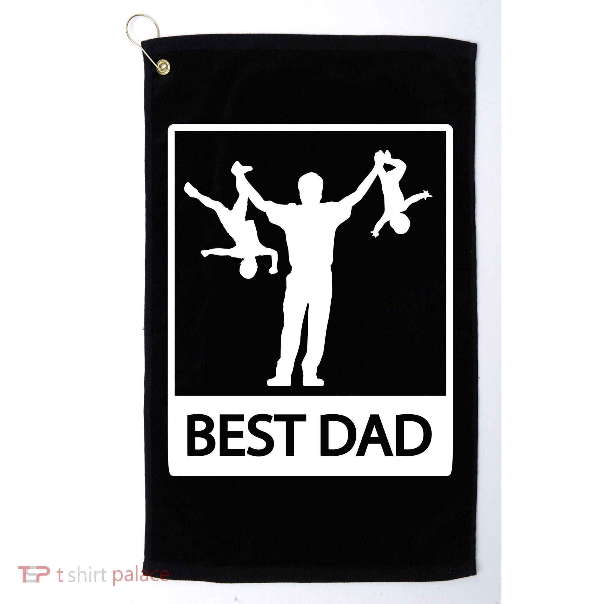 Funny Best Dad Golf Towel