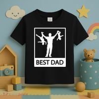 Funny Best Dad Toddler T-Shirt thumb 3