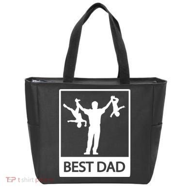Funny Best Dad Tote Bag