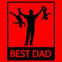 Funny Best Dad Santa Hat thumb 1