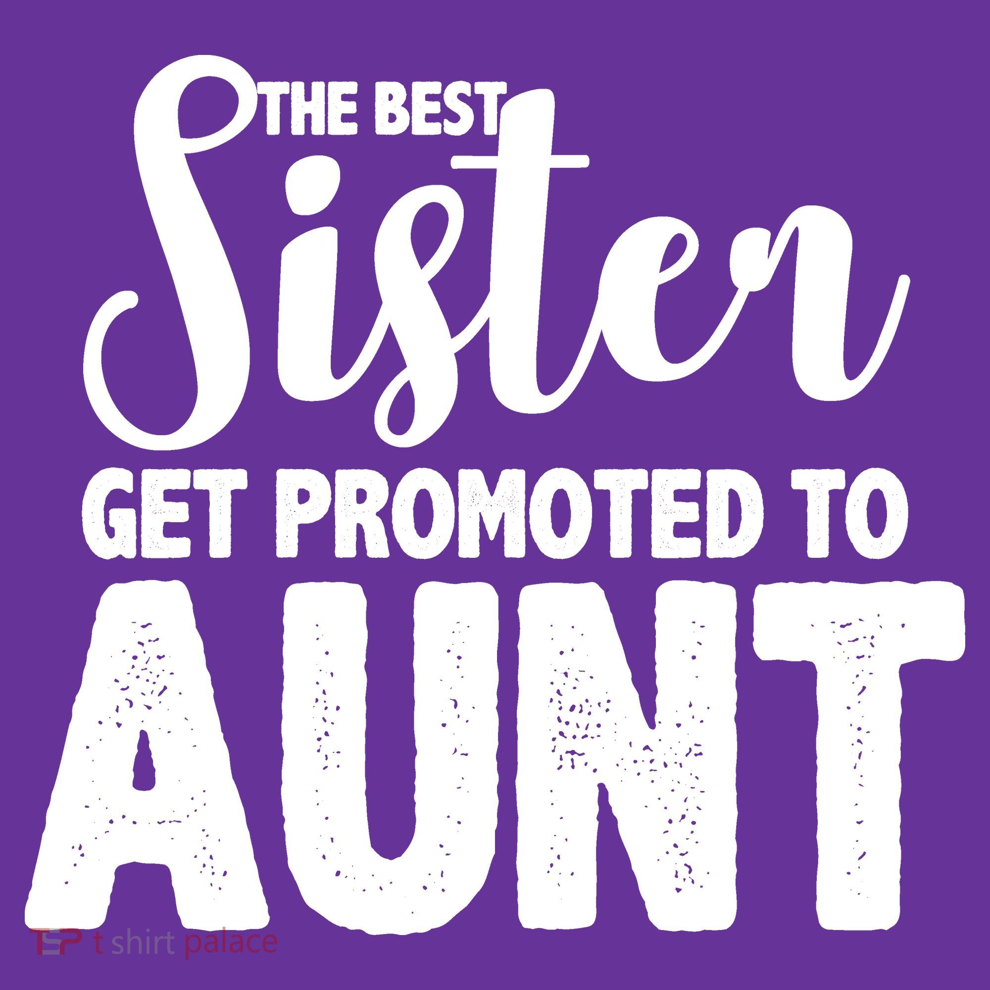 Funny Best Sister Get Promoted To Aunt Apron