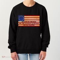 Funny Betsy Ross Original 13 Colony Flag Women's Sweatshirt thumb 0