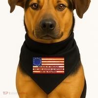 Funny Betsy Ross Original 13 Colony Flag USA-Made Doggie Bandana thumb 1