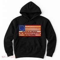 Funny Betsy Ross Original 13 Colony Flag Hoodie thumb 0