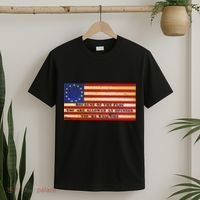 Funny Betsy Ross Original 13 Colony Flag T-Shirt thumb 2