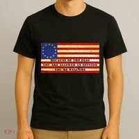 Funny Betsy Ross Original 13 Colony Flag T-Shirt thumb 3