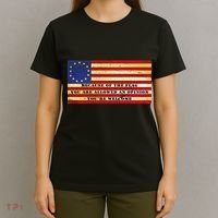 Funny Betsy Ross Original 13 Colony Flag T-Shirt thumb 4