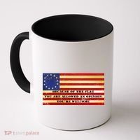 Funny Betsy Ross Original 13 Colony Flag Coffee Mug thumb 0