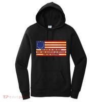 Funny Betsy Ross Original 13 Colony Flag Women's Hoodie thumb 0