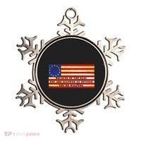 Funny Betsy Ross Original 13 Colony Flag Ornament thumb 0