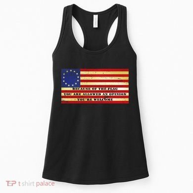 Funny Betsy Ross Original 13 Colony Flag Women's Tank Top