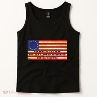 Funny Betsy Ross Original 13 Colony Flag Tank Top thumb 2