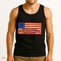 Funny Betsy Ross Original 13 Colony Flag Tank Top thumb 3