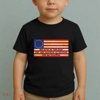 Funny Betsy Ross Original 13 Colony Flag Toddler T-Shirt thumb 2