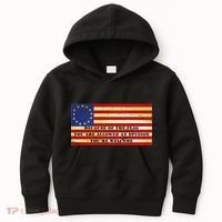 Funny Betsy Ross Original 13 Colony Flag Kids Hoodie thumb 0
