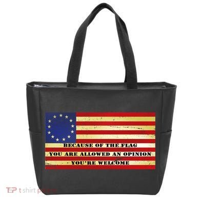 Funny Betsy Ross Original 13 Colony Flag Tote Bag