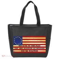 Funny Betsy Ross Original 13 Colony Flag Tote Bag thumb 0