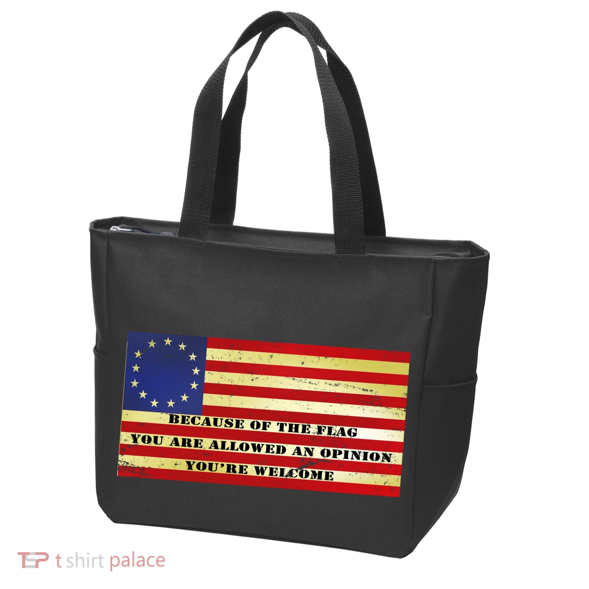 Funny Betsy Ross Original 13 Colony Flag Tote Bag
