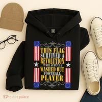 Funny Betty Ross Flag Survived The Revolution Hoodie thumb 4