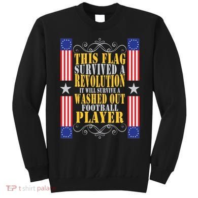 Funny Betty Ross Flag Survived The Revolution Sweatshirt