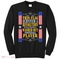 Funny Betty Ross Flag Survived The Revolution Sweatshirt thumb 0