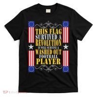 Funny Betty Ross Flag Survived The Revolution T-Shirt thumb 0