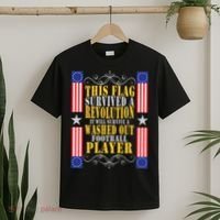 Funny Betty Ross Flag Survived The Revolution T-Shirt thumb 2