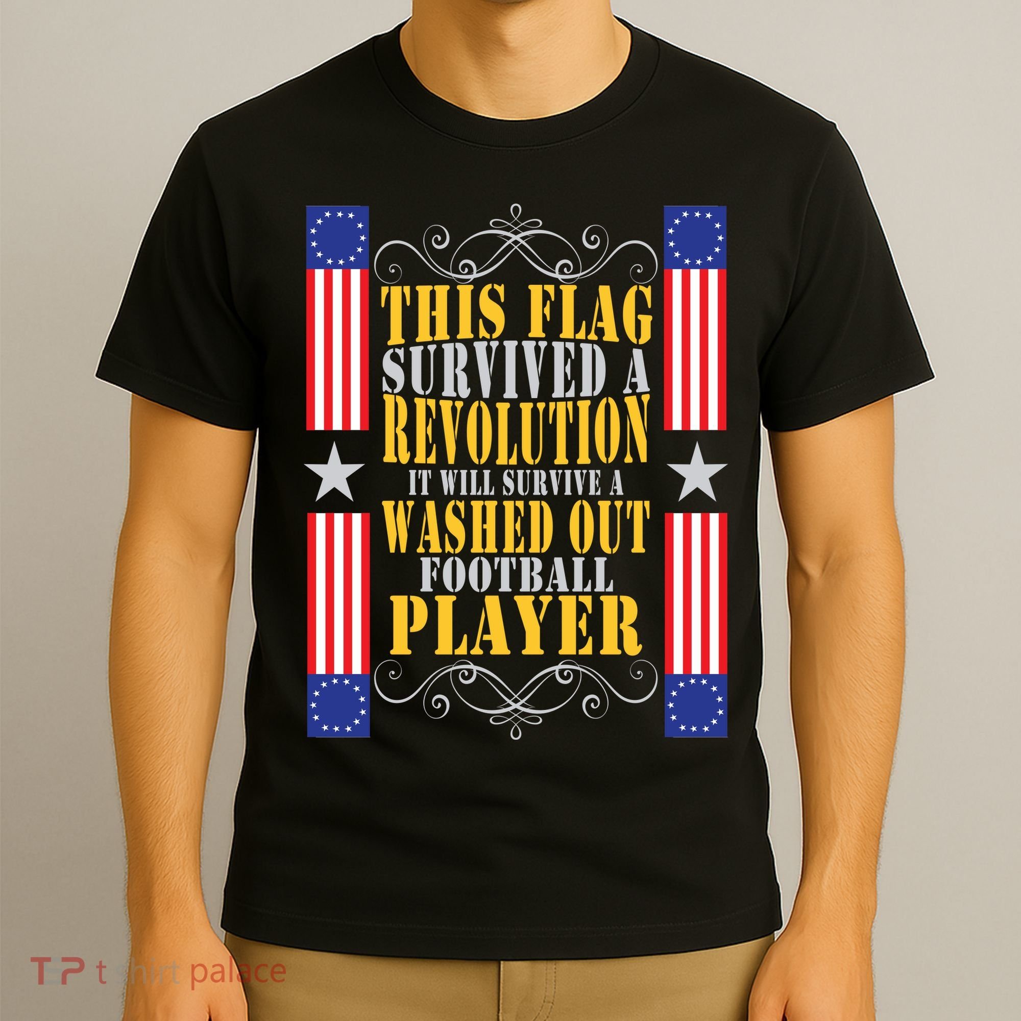 Funny Betty Ross Flag Survived The Revolution T-Shirt