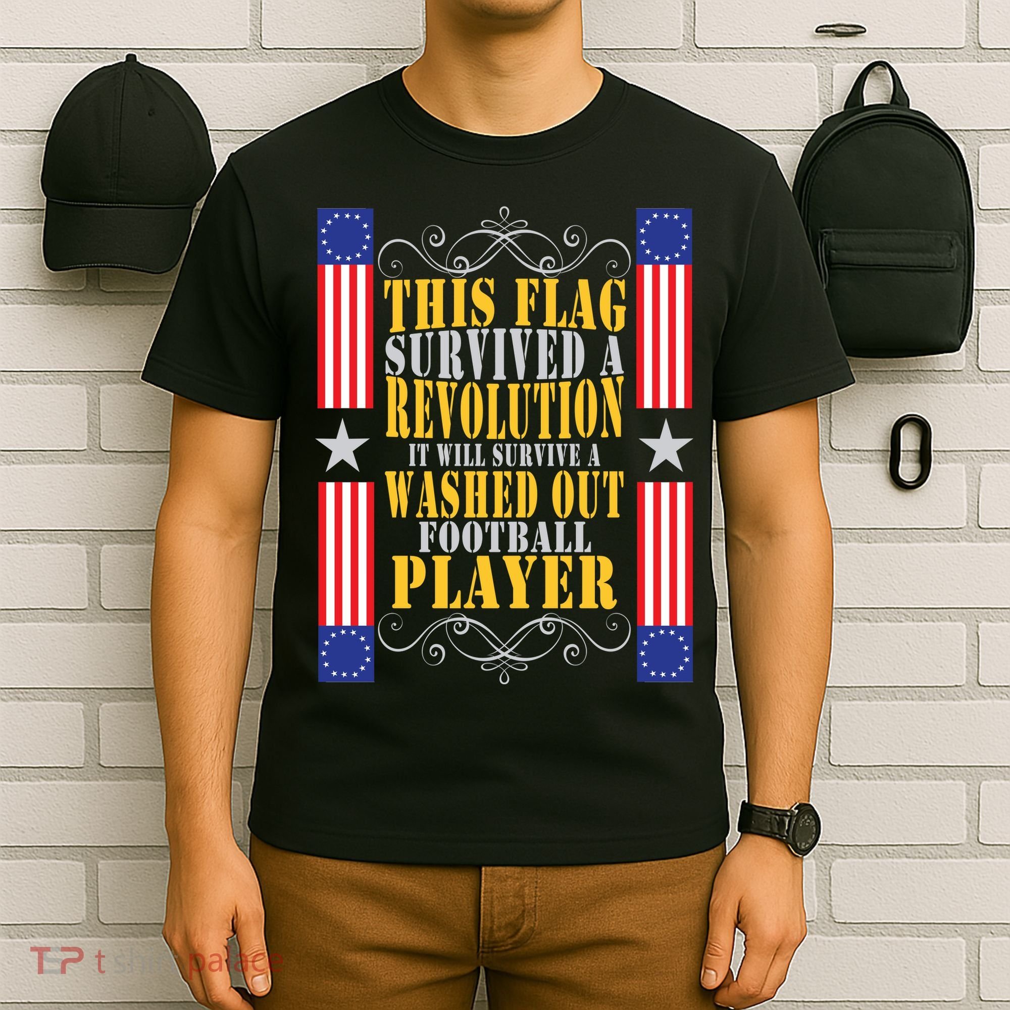 Funny Betty Ross Flag Survived The Revolution T-Shirt