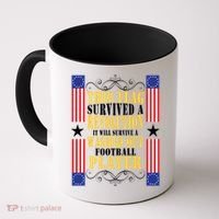 Funny Betty Ross Flag Survived The Revolution Coffee Mug thumb 0